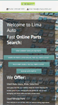 Mobile Screenshot of limaautoparts.com